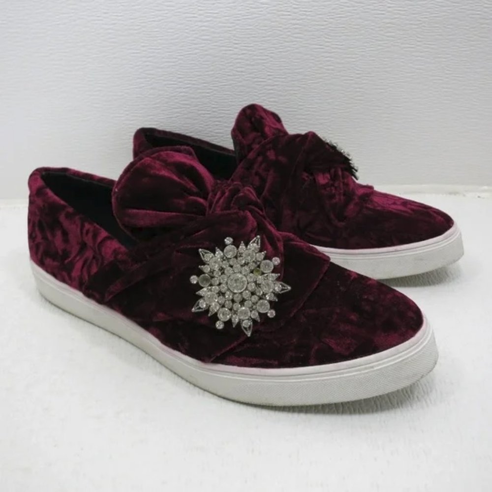 Wendy Williams Crush Velvet Casual Dress Loafers Women's Shoes 12